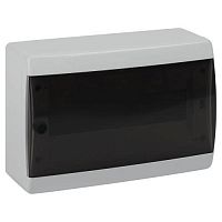 Корпус навесной COMFORT ЩРН-П-12 IP41 пластик. прозр. крышка бел. Эра Б0067233