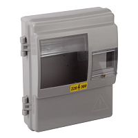 Корпус пластиковый ЩУРн-П 1/4 IP54 (КДЕ-1) KDE_1 (290х240х110) Б0050592