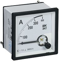 Амперметр Э47 96х96мм 300/5А кл. точн. 1.5 IEK