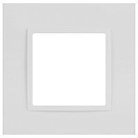 Рамка 1-м Elegance 14-5011-01М Classic для розеток и выключателей матов. бел. Эра Б0065822