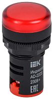 Лампа светосигнальная AD22DS d22мм 230В красн. KARAT IEK