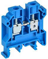 Колодка клеммная CTS ARMAFIX 6кв.мм син. IEK YCT10-00-K07-006