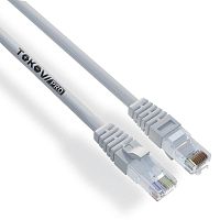 Патч-корд кат.5E U/UTP 24 AWG PVC 0.15м PRO TOKOV ELECTRIC TKP-PC06-5EU-CUPVC-015M